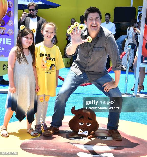 Ken Marino arrives at the Premiere Of Columbia Pictures And Sony Pictures Animation's "The Emoji Movie" at Regency Village Theatre on July 23, 2017...