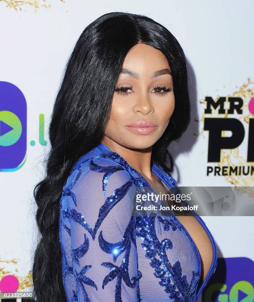Blac Chyna arrives at iGo.live Launch Event at the Beverly Wilshire Four Seasons Hotel on July 26, 2017 in Beverly Hills, California.