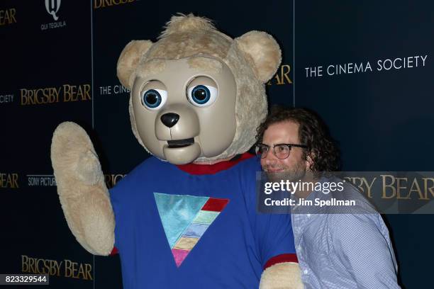 Actor/writer Kyle Mooney attends the screening of "Brigsby Bear" hosted by Sony Pictures Classics and The Cinema Society at Landmark Sunshine Cinema...
