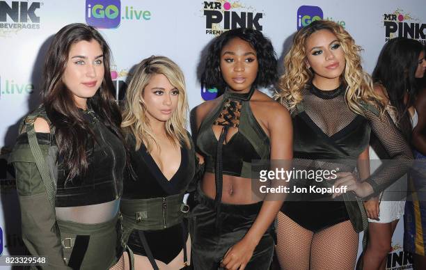 Fifth Harmony arrives at iGo.live Launch Event at the Beverly Wilshire Four Seasons Hotel on July 26, 2017 in Beverly Hills, California.