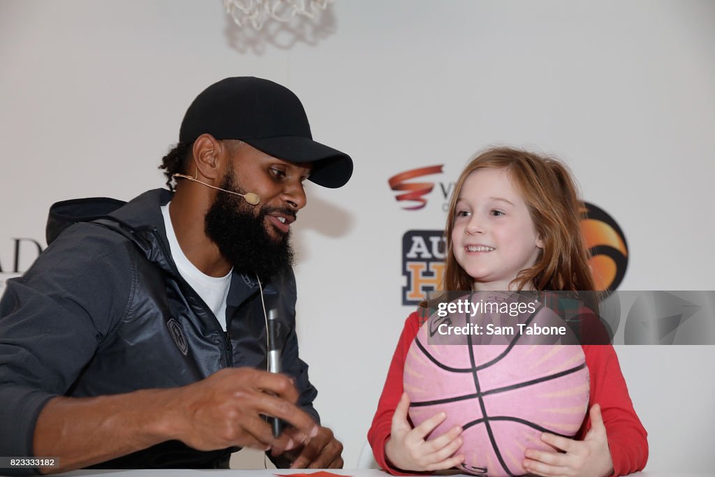 Patty Mills Book Launch