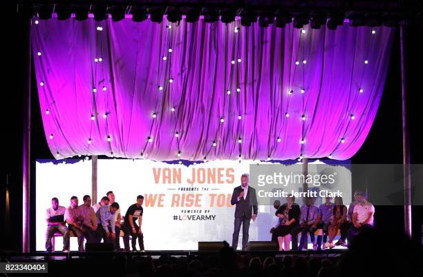 Van Jones speaks during his VAN JONES WE RISE TOUR powered by #LoveArmy at Hollywood Palladium on July 26, 2017 in Los Angeles, California.