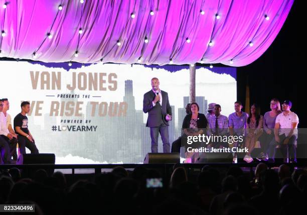 Van Jones speaks during his VAN JONES WE RISE TOUR powered by #LoveArmy at Hollywood Palladium on July 26, 2017 in Los Angeles, California.