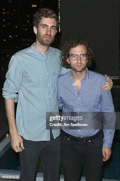 Director Dave McCary and actor/writer Kyle Mooney attend the screening after party for "Brigsby Bear" hosted by Sony Pictures Classics and The Cinema...