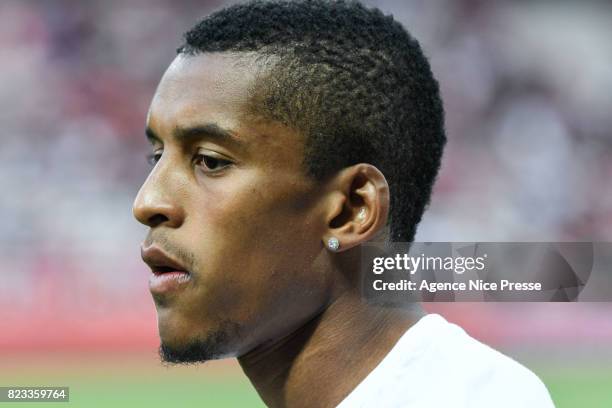 Dalbert Henrique of Nice during the UEFA Champions League Qualifying match between Nice and Ajax Amsterdam at Allianz Riviera Stadium on July 26,...