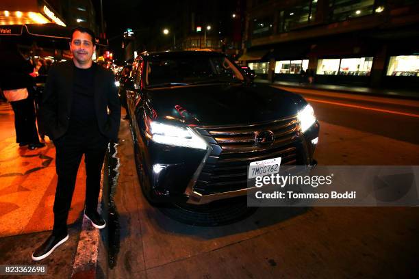 Producer David Glasser attends the after party for "Wind River" Los Angeles Premiere presented in partnership with FIJI Water at Clifton's Cafeteria...