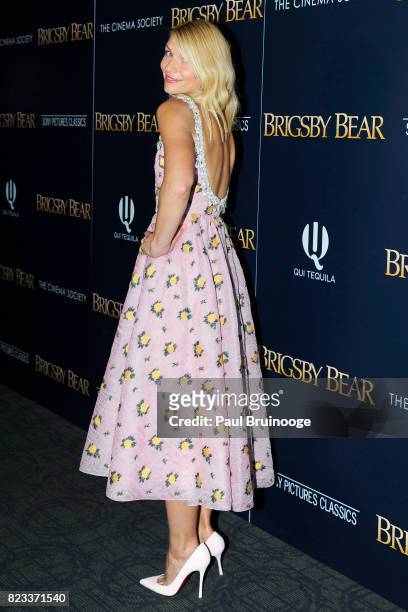 Claire Danes attends Sony Pictures Classics & The Cinema Society host a screening of "Brigsby Bear" at Landmark Sunshine Cinema on July 26, 2017 in...