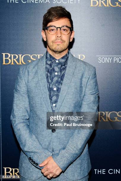 Jorma Taccone attends Sony Pictures Classics & The Cinema Society host a screening of "Brigsby Bear" at Landmark Sunshine Cinema on July 26, 2017 in...