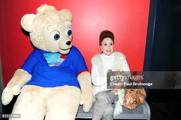 Cindy Adams attends Sony Pictures Classics & The Cinema Society host a screening of "Brigsby Bear" at Landmark Sunshine Cinema on July 26, 2017 in...