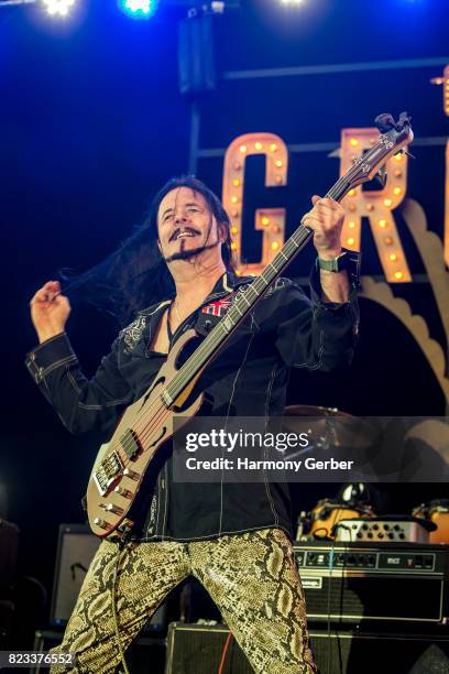 John Payne performs at Citi Presents Journey Former Lead Vocalist Steve Augeri & Asia featuring John Payne at The Grove Summer Concert Series on July...