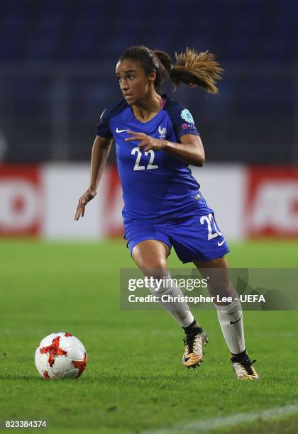 Sakina Karchaoui of France during the UEFA Women's Euro 2017 Group C match between Switzerland and France at Rat Verlegh Stadion on July 26, 2017 in...