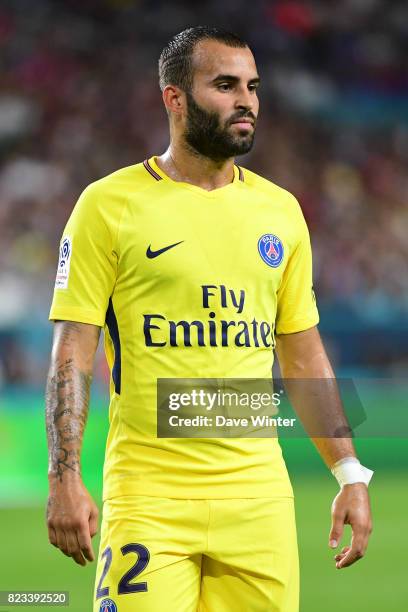 Jese Rodriguez Ruiz of PSG during the International Champions Cup match between Paris Saint Germain and Juventus Turin at Hard Rock Stadium on July...