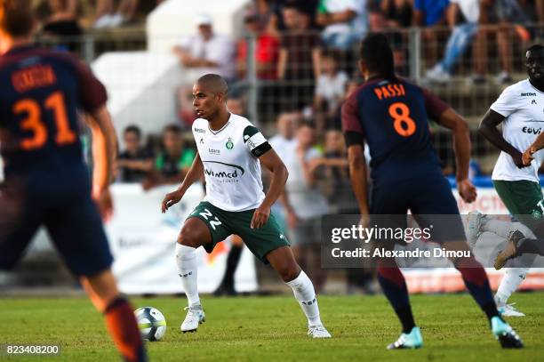 Kevin Monnet Paquet of Saint Etienne during the Friendly match between Montpellier and Saint Etienne on July 26, 2017 in Grau-du-Roi, France.