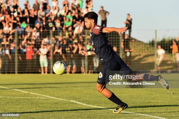 Pedro Mendes of Montpellier during the Friendly match between Montpellier and Saint Etienne on July 26, 2017 in Grau-du-Roi, France.