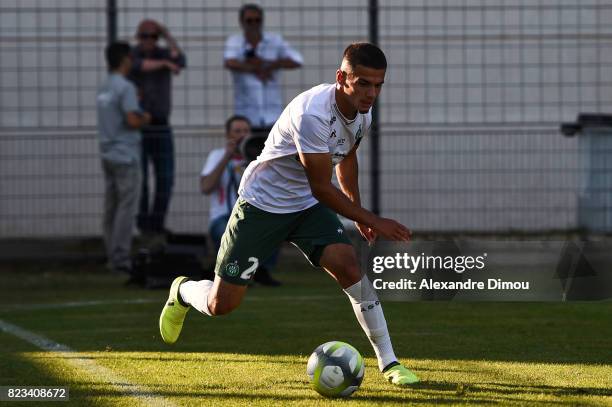 Ryan Souici of Saint Etienne during the Friendly match between Montpellier and Saint Etienne on July 26, 2017 in Grau-du-Roi, France.