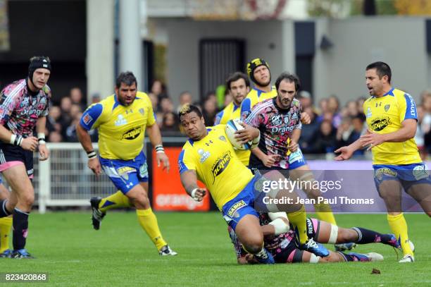 Sione LAUAKI - - Clermont Auvergne / Stade Francais - 11eme journee de Top14 -