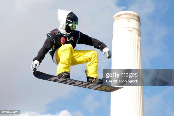 Mathias WEISSENBACHER - London Freeze Festival - - Coupe du Monde FIS de Snowboard Big Air World Cup et Ski freestyle - Battersea Power Station -...