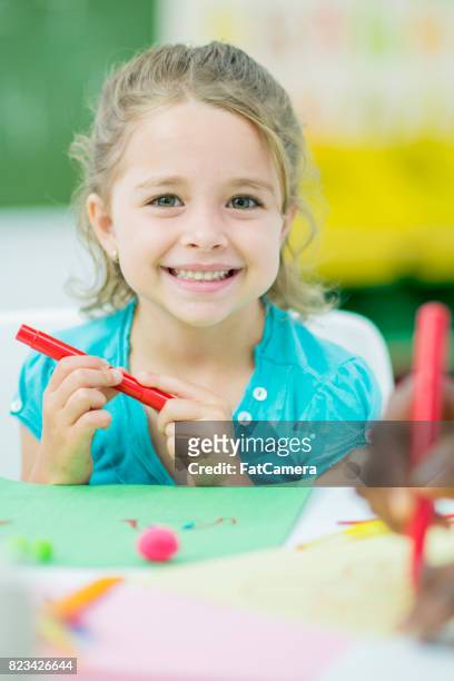 arts and crafts - kids arts and crafts stock pictures, royalty-free photos & images
