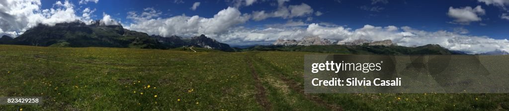 360 VR Travel Dolomites Above Corvara