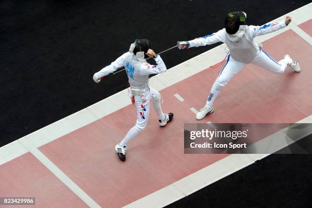 Hyun Hee NAM - Quart de Finale - Fleuret / Corinne MAITREJEAN - Quart de Finale - Fleuret - Quart de Finale - Fleuret - - Championnats du Monde d...