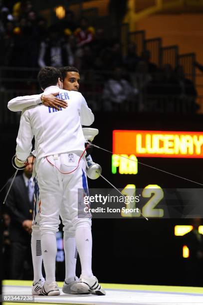 Jean Michel LUCENAY / Gauthier GRUMIER - Epee - - 1/2 Finale Epee Hommes - Championnats du Monde d Escrime 2010 - Paris -