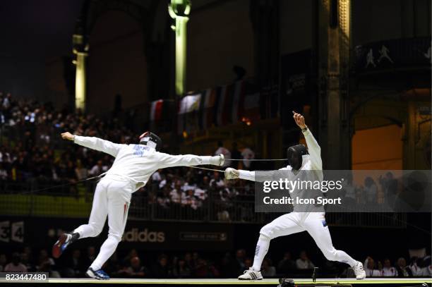 Jean Michel LUCENAY / Gauthier GRUMIER - Epee - - 1/2 Finale Epee Hommes - Championnats du Monde d Escrime 2010 - Paris -