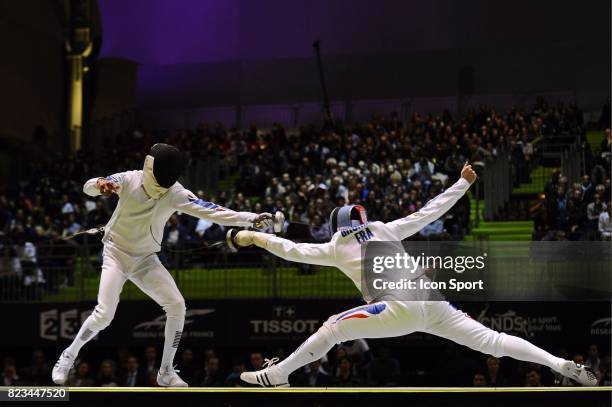 Jean Michel LUCENAY / Gauthier GRUMIER - Epee - - 1/2 Finale Epee Hommes - Championnats du Monde d Escrime 2010 - Paris -