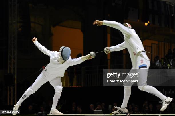 Gauthier GRUMIER / Nikolai NOVOSJOLOV - - Finale Epee Hommes - Championnats du Monde d Escrime 2010 - Paris -