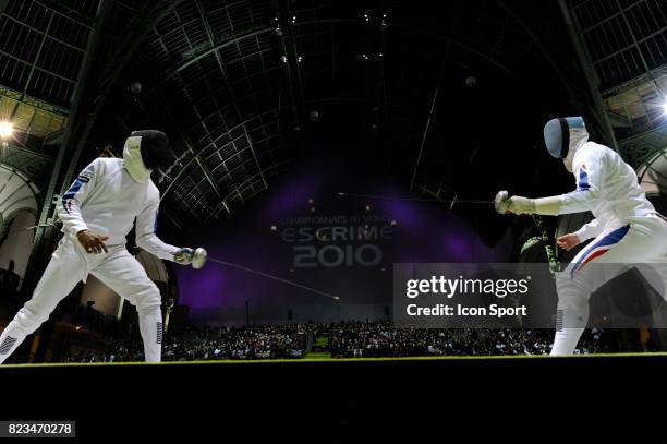 Jean Michel LUCENAY / Gauthier GRUMIER - Epee - - 1/2 Finale Epee Hommes - Championnats du Monde d Escrime 2010 - Paris -