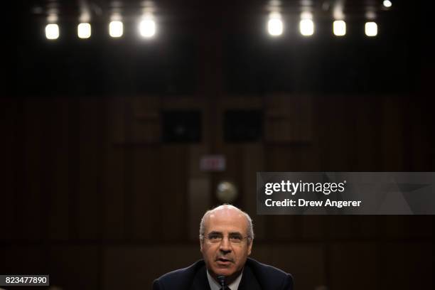 William Browder, chief executive officer of Hermitage Capital Management, testifies during a Senate Judiciary Committee hearing titled 'Oversight of...