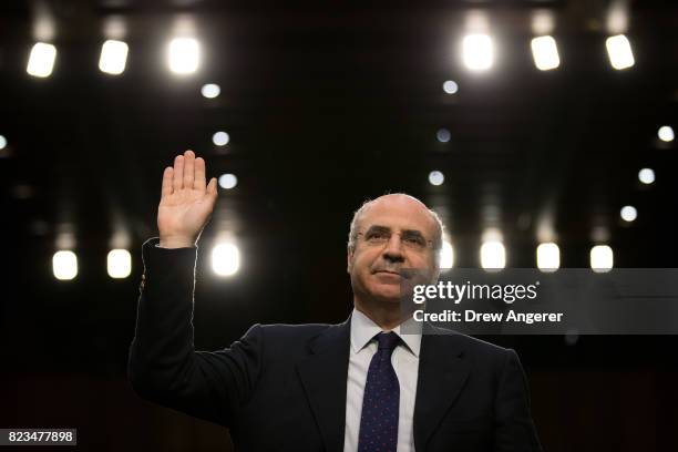 William Browder, chief executive officer of Hermitage Capital Management, testifies during a Senate Judiciary Committee hearing titled 'Oversight of...