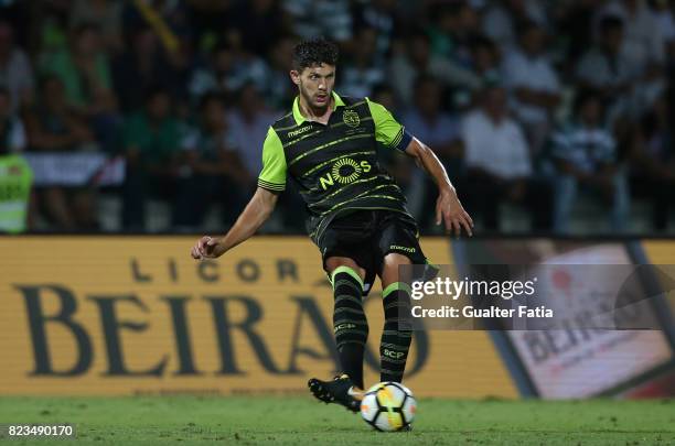 Sporting CP defender Tobias Figueiredo from Portugal in action during Pre-Season Friendly match between Sporting CP and Vitoria Guimaraes at Estadio...