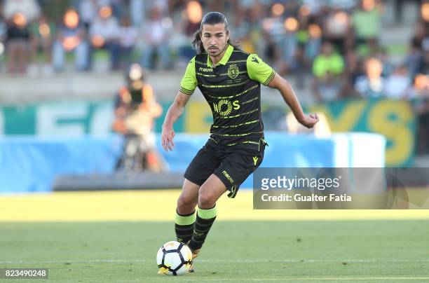 Sporting CP midfielder Matheus Oliveira from Brazil in action during Pre-Season Friendly match between Sporting CP and Vitoria Guimaraes at Estadio...