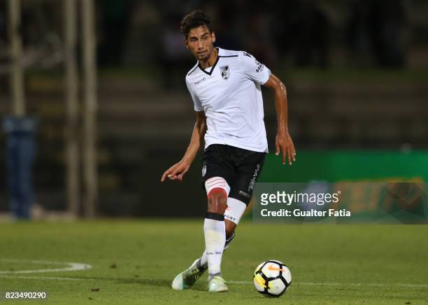 Vitoria Guimaraes defender Marcos Valente from Portugal in action during Pre-Season Friendly match between Sporting CP and Vitoria Guimaraes at...