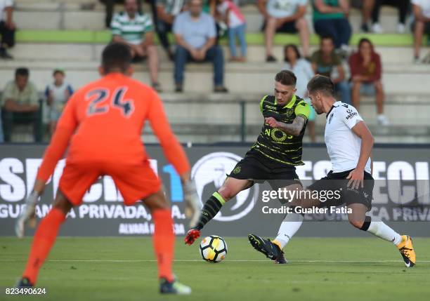 Sporting CP midfielder Iuri Medeiros from Portugal in action during Pre-Season Friendly match between Sporting CP and Vitoria Guimaraes at Estadio...