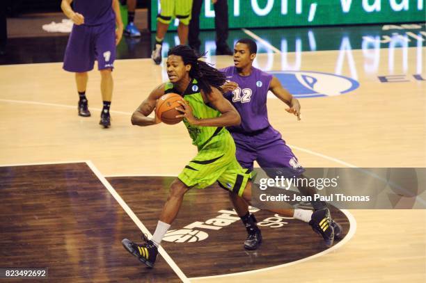 Mickael GELABALE - - - ASVEL / GOTTINGEN - Eurocoupe 2010/2011 -