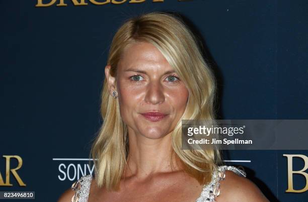 Actress Claire Danes attends the screening of "Brigsby Bear" hosted by Sony Pictures Classics and The Cinema Society at Landmark Sunshine Cinema on...