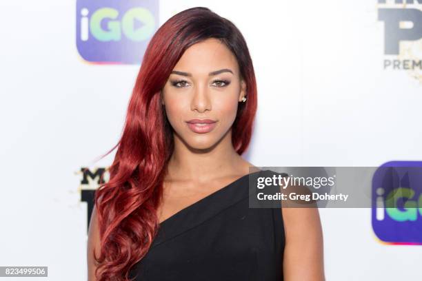 Singer Natalie La Rose arrives for the iGo.live Launch Event at the Beverly Wilshire Four Seasons Hotel on July 26, 2017 in Beverly Hills, California.