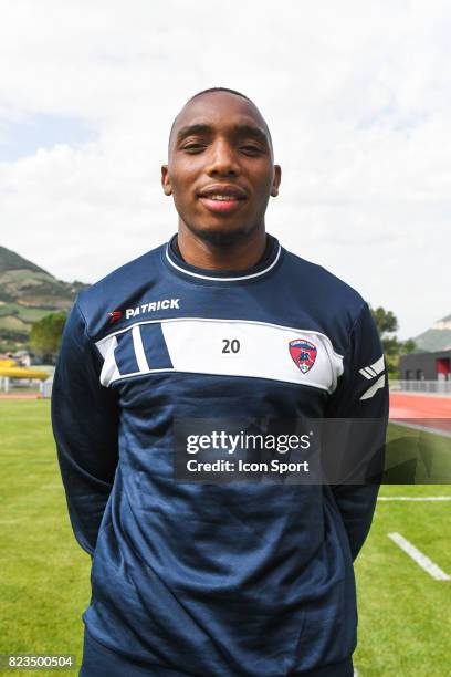 Ludovic Soares of Clermont during the friendly match between Montpellier Herault and Clermont foot on July 19, 2017 in Millau, France.