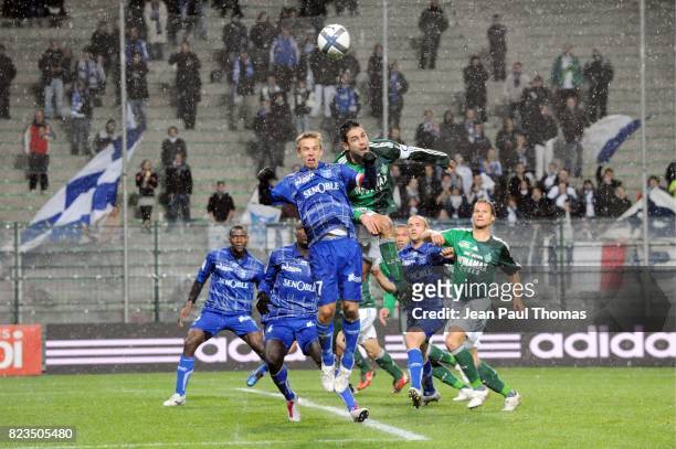 Benoit PEDRETTI / Loic PERRIN - - Saint Etienne / Auxerre - 14 eme Journee de Ligue 1,