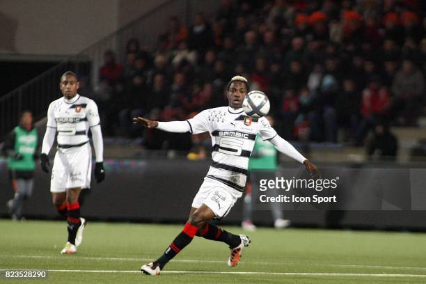Georges MANDJECK - - Lorient / Rennes - 15eme journee de Ligue 1 -