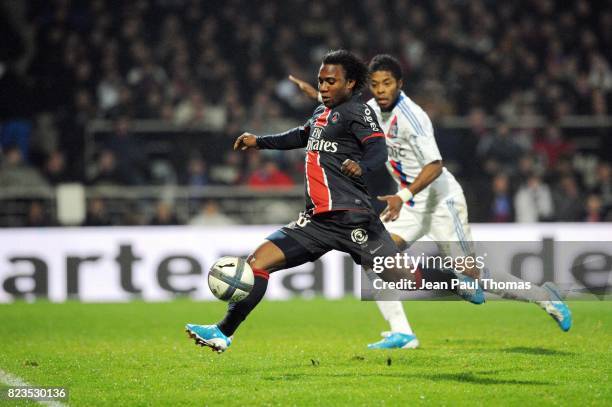 Stephane SESSEGNON - - Lyon / PSG - 15eme journee de Ligue 1,