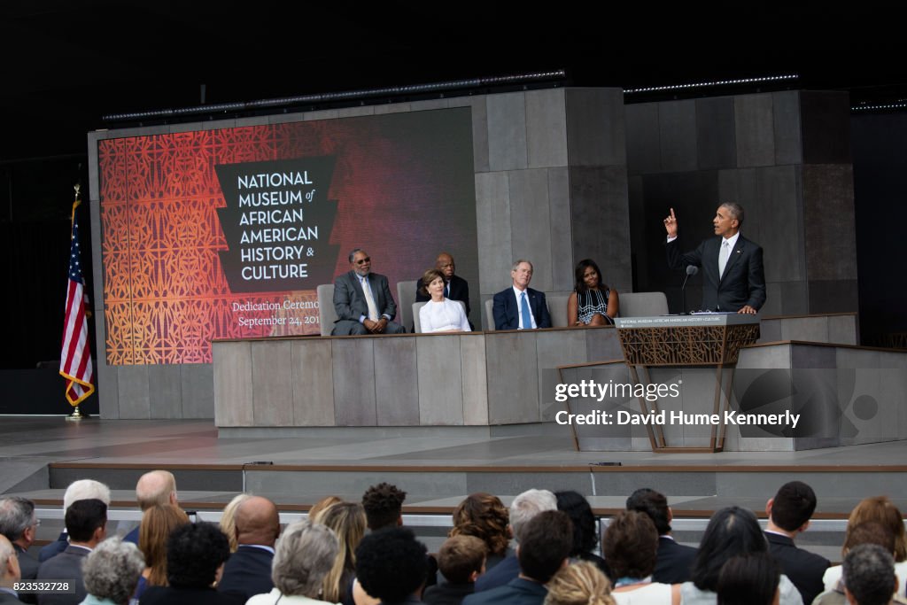 Barack Obama At NMAAHC Opening