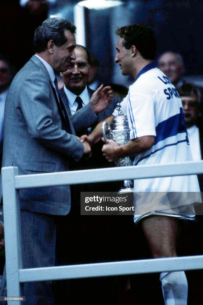 Fournet Fayard / Jean Pierre Papin / Francois Mitterrand