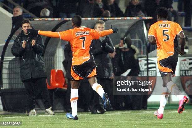 Joie Arnold MVUEMBA - - Lorient / Lens - 17e journee de Ligue 1,