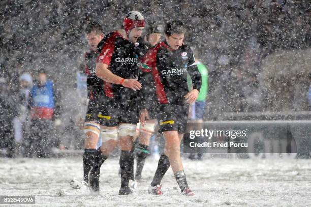 Kelly BROWN / Owen FARRELL - - Racing Metro 92 / Saracens - 4eme Journee de Heineken Cup,