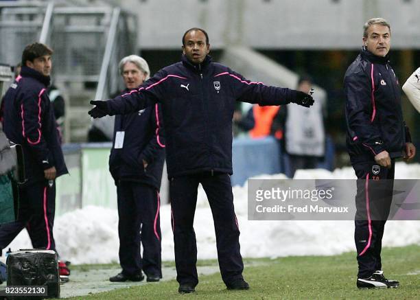 Jean TIGANA - - Sochaux / Bordeaux - 18eme journee de Ligue 1,
