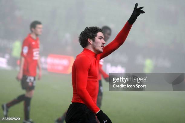 Joie Fabien LEMOINE - - Rennes / Valenciennes - 18e journee Ligue 1,