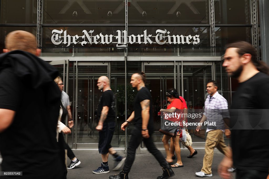 New York Times Posts Strong Quarterly Earnings On Rise In Digital Ads And Readership