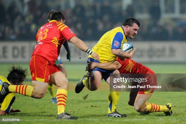 Thomas DOMINGO - - Clermont Auvergne / Perpignan - 14e journee Top 14,